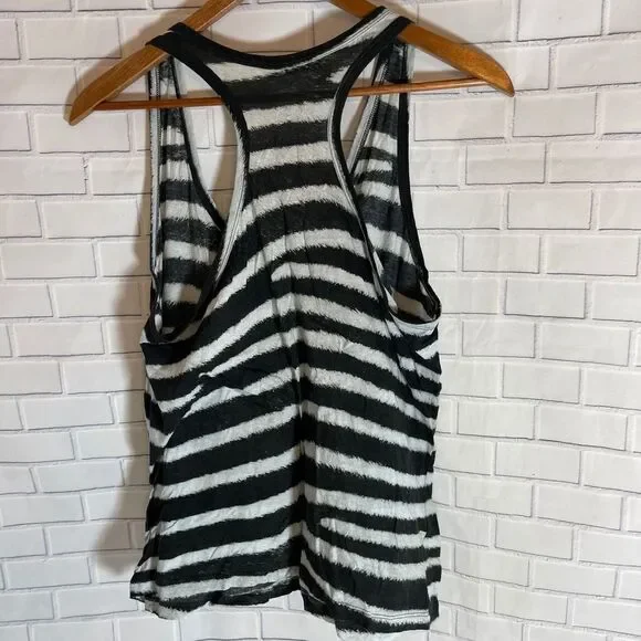 Stella McCartney Striped Racerback‎ Tank Sz…
